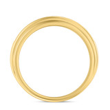 Photo of Ela 3/4 ct tw. Lab Grown Diamond Wedding Band Set 14K Yellow Gold [BT1669YM]