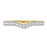 Photo of Ela 1/4 ct tw. Lab Grown Diamond Ladies Band 14K Yellow Gold [BT1669YL]