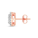 Photo of Brooks 1/2 CT. T.W. Lab Grown Diamond Earring 10K Rose Gold [CE1910R]