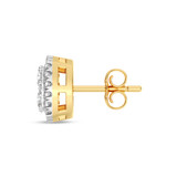Photo of Brooks 1/2 Carat T.W. Lab Grown Diamond Earring 10K Yellow Gold [CE1910Y]