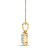 Photo of Brooks 1/5 Carat T.W. Lab Grown Diamond Pendant 14K Yellow Gold [CP1910Y]