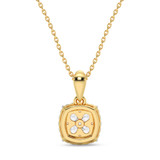 Photo of Brooks 1/5 CT. T.W. Lab Grown Diamond Pendant 10K Yellow Gold [CP1910Y]