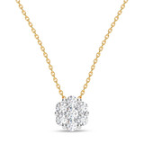 Photo of Carey 1/3 Carat T.W. Lab Grown Diamond Pendant 10K Yellow Gold [CP1911Y]