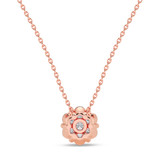 Photo of Carey 1/3 CT. T.W. Lab Grown Diamond Pendant 14K Rose Gold [CP1911R]