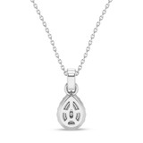 Photo of Care 1/8 Carat T.W. Lab Grown Diamond Pendant 14K White Gold [CP1913W]