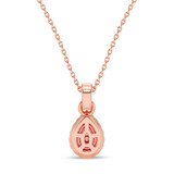 Photo of Care 1/8 Carat T.W. Lab Grown Diamond Pendant 14K Rose Gold [CP1913R]