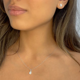 Photo of Care 1/8 Carat T.W. Lab Grown Diamond Pendant 14K Rose Gold [CP1913R]