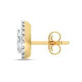 Photo of Care 1/4 Carat T.W. Lab Grown Diamond Earring 10K Yellow Gold [CE1913Y]
