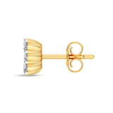 Photo of Cloey 1/2 CT. T.W. Lab Grown Diamond Earring 14K Yellow Gold [CE1915Y]