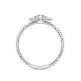 Photo of Carmel 1/5 ct tw. Lab Grown Diamond Pear Cluster Engagement Ring 10K White Gold [BT1914WE-C000]