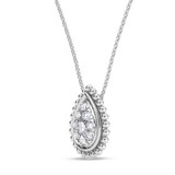 Photo of Carmel 1/5 CT. T.W. Lab Grown Diamond Pendant 10K White Gold [CP1914W]