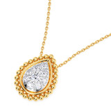 Photo of Carmel 1/5 Carat T.W. Lab Grown Diamond Pendant 14K Yellow Gold [CP1914Y]