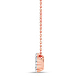 Photo of Carey 1/3 Carat T.W. Lab Grown Diamond Pendant 10K Rose Gold [CP1911R]