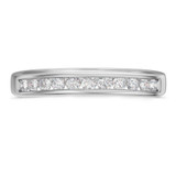 Photo of Clari 2 5/8 ct tw. Lab Grown Diamond Round Solitaire Bridal Set 14K White Gold [BT1658WL]