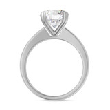 Photo of Clari 2 1/4 ct tw. Lab Grown Diamond Round Solitaire Engagement Ring 10K White Gold [BT1658WE-L195]