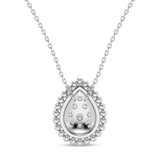 Photo of Carmel 3/4 ct tw. Lab Grown Pear Cluster Ring Set 14K White Gold [CP1914W]