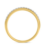 Photo of Darlene 1 ct tw. Lab Grown Diamond Same Sex Mens Band Set 14K Yellow Gold [BT1663YM]