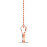 Photo of Berk 1/20 Carat T.W. Lab Grown Diamond Pendant 10K Rose Gold [CP1896R]