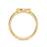 Photo of Amelia 1/20 ct tw. Lab Grown Diamond Circle Cluster Engagement Ring 10K Yellow Gold [BT1902YE-C000]