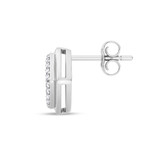 Photo of Anne 1/10 CT. T.W. Lab Grown Diamond Earring 10K White Gold [CE1903W]