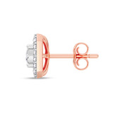 Photo of Brianna 1/3 CT. T.W. Lab Grown Diamond Earring 10K Rose Gold [CE1907R]