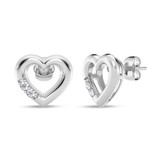 Photo of Alice 1/15 CT. T.W. Lab Grown Diamond Earring 14K White Gold [CE1901W]