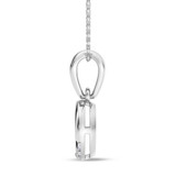 Photo of Amelia 1/20 Carat T.W. Lab Grown Diamond Pendant 14K White Gold [CP1902W]