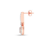 Photo of Agatha 3/8 CT. T.W. Lab Grown Diamond Earring 14K Rose Gold [CE1900R]