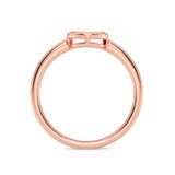 Photo of Beatrix 1/7 ct tw. Lab Grown Diamond Pear Cluster Engagement Ring 10K Rose Gold [BT1905RE-C000]