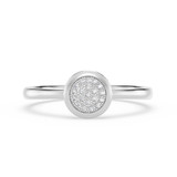 Photo of Cary 1/20 ct tw. Lab Grown Cushion Diamond Engagement Ring 14K White Gold [BT1912WE-C000]