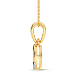 Photo of Amelia 1/20 CT. T.W. Lab Grown Diamond Pendant 10K Yellow Gold [CP1902Y]