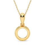 Photo of Amelia 1/20 CT. T.W. Lab Grown Diamond Pendant 10K Yellow Gold [CP1902Y]