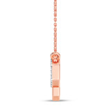 Photo of Tiara 1/15 Carat T.W. Lab Grown Diamond Pendant 14K Rose Gold [CP1899R]