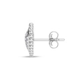 Photo of Brooke 1/8 Carat T.W. Lab Grown Diamond Earring 14K White Gold [CE1909W]