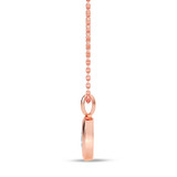 Photo of Cary 1/20 Carat T.W. Lab Grown Diamond Pendant 14K Rose Gold [CP1912R]
