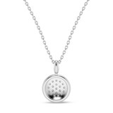 Photo of Cary 1/20 Carat T.W. Lab Grown Diamond Pendant 10K White Gold [CP1912W]