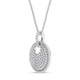 Photo of Brina 1/5 CT. T.W. Lab Grown Diamond Pendant 14K White Gold [CP1908W]