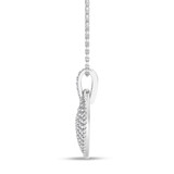 Photo of Brina 1/5 CT. T.W. Lab Grown Diamond Pendant 14K White Gold [CP1908W]