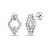 Photo of Ava 1/5 CT. T.W. Lab Grown Diamond Earring 10K White Gold [CE1904W]