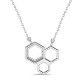 Photo of Tiara 1/15 Carat T.W. Lab Grown Diamond Pendant 14K White Gold [CP1899W]