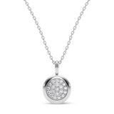 Photo of Cary 1/20 Carat T.W. Lab Grown Diamond Pendant 14K White Gold [CP1912W]