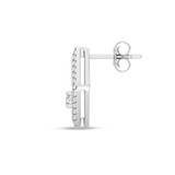 Photo of Ava 1/5 Carat T.W. Lab Grown Diamond Earring 14K White Gold [CE1904W]