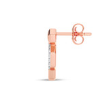 Photo of Tiara 1/15 CT. T.W. Lab Grown Diamond Earring 10K Rose Gold [CE1899R]