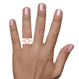 Photo of Amelia 1/20 ct tw. Lab Grown Diamond Circle Cluster Engagement Ring 10K Rose Gold [BT1902RE-C000] [HT-2]