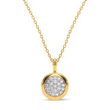 Photo of Cary 1/20 CT. T.W. Lab Grown Diamond Pendant 10K Yellow Gold [CP1912Y]