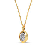 Photo of Cary 1/20 CT. T.W. Lab Grown Diamond Pendant 10K Yellow Gold [CP1912Y]