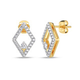 Photo of Ava 1/5 CT. T.W. Lab Grown Diamond Earring 10K Yellow Gold [CE1904Y]