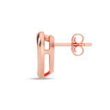 Photo of Alice 1/15 CT. T.W. Lab Grown Diamond Earring 10K Rose Gold [CE1901R]