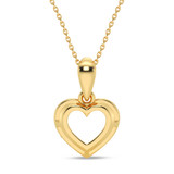 Photo of Alice 1/20 Carat T.W. Lab Grown Diamond Pendant 10K Yellow Gold [CP1901Y]