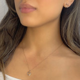 Photo of Alice 1/20 Carat T.W. Lab Grown Diamond Pendant 10K Yellow Gold [CP1901Y]